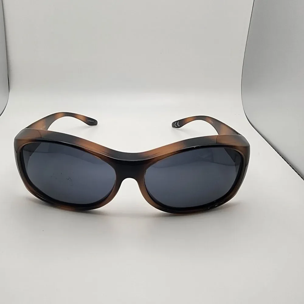 Solar Shield Brown & Black Polarized Sunglasses